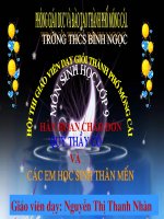 Tiet 46: Anh huong lan nhau giua cac sv