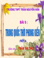 Bài 5 Trung Quốc