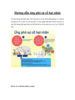 Hướng dẫn ứng phó sự cố hạt nhân ppsx