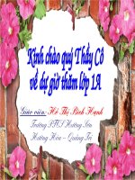 các số có hai chữ số tiết 1 lớp 1