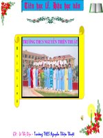 Tiet 50: Kinh tế trung và nam Mỹ- Địa 7( Giải nhất Huyện- Giải Ba Tỉnh)