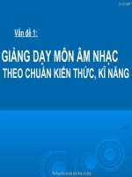 Tập huấn chuẩn kiến thức kĩ năng