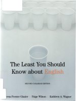 The least you should know about English docx