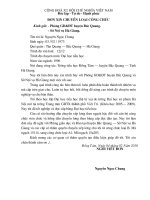 Đơn xin chuyển loại công chưc