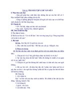 Bài soạn Ngữ văn 6-tuần 17