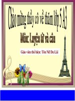 noi các ve cau ghep bang QHT