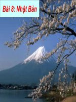 Bài 8: Nhật bản