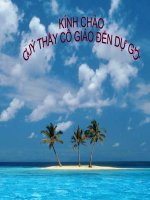 Tiết 30: Sự nóng chảy