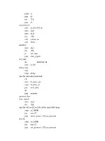 Giao tiếp giữa máy tính với KIT vi xử lý 8086 part9 pps