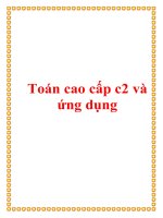 Toán cao cấp c2 và ứng dụng pdf
