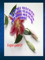 Unit 13 : Reading lop 12