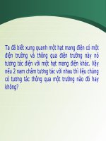 Bài giảng Từ Trường ban nâng cao tiết 1