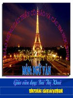 Văn 9_Chó sói và cừu trong thơ ngụ ngôn của Laphongten