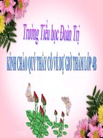 TẬP ĐỌC LỚP 5 TUẦN 27