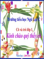 HỌC VẦN LỚP MỘT