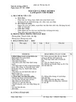 Tiét 42,43 - Bài tập và thực hành 6