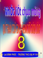 Tiết 57- Liên hệ giữa thứ tự và phép cộng