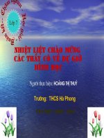 Hai tam giác bằng nhau rất hay