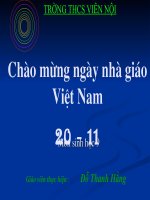 Sinh 9-Tiết 21: Đột biến gen