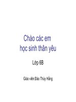 tuần 19:Bốn anh tài