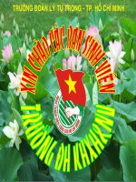 tong quan cong tac doan truong DH KHXHNV