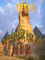 Tiết 53: Tính chất ba đường trung tuyến của tam giác