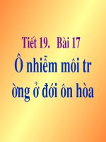 o nhiem mt o doi on hoa