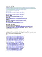 Code và link lịch đồng hồ