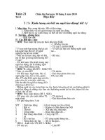 Giáo án buổi chiều Lớp 4 học kì 1(CKTKN)