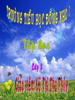 Đối đáp với vua