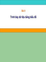 Trinh bay DL bang bieu do