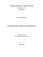 Lập trình mạng bằng pocket PC-part 1 pps