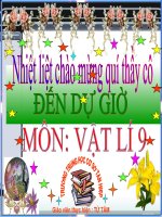 vật lí 9 bài 49 MẮT CẬN MẮT LÃO thi GVGVT 2010