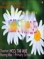 Chuyen de tieng anh lop 4(let''''s go 1B)