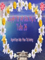 luyen tu va cau lop 2 tuan 26