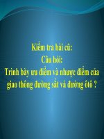 Bài 38.Thực hành kênh đào Xuyê và Panama(Dạy được)