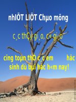 Phương trinh đường thẳng trong không gian T1