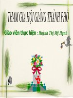 Tiết 52 : CÁC BỘ MÓNG GUỐC , BỘ LINH TRƯỞNG