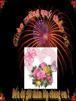 Tiet 51 luyện tập chuong 4