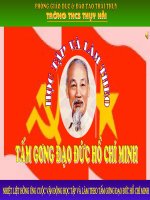 Chuyên đề Học tập tấm gương đạo đức Hồ Chí Minh (P2)