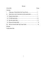 Nghiên cứu và phân tích văn hóa doanh nhân ngô trọng thanh, CEO của công ty tư vấn phát triển thị trường mancom