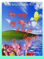 Luyện từ và câu: Câu kể Ai làm gì?