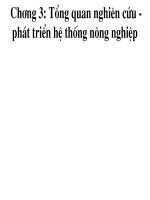 Chuong 4 he thong nong nghiep
