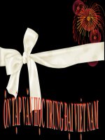 Ôn tập văn học Trung đại Việt Nam