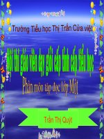 Tap doc lop 1 bai Cay bang