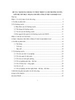 đề tài nội dung chi đầu tư phát triển và chi thường xuyên, liên hệ với thực trạng chi tiêu công ở việt nam hiện nay