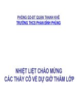 SINH 8 - TIẾT 52 - VỆ SINH MẮT