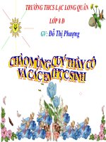 Bài 20 : Nguyên tử và phân tử chuyển động như thế nào ?