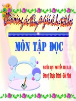 TĐ : NGHĨA THẦY TRÒ