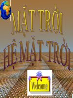 Bài 59.Hệ mặt trời